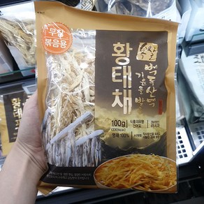 백두산맥 속살 황태채 100g, 일반포장 동절기만, 1개