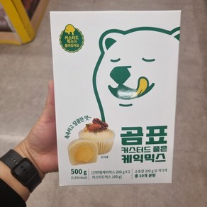 곰표 커스터드 품은 케익믹스 500g, 1개