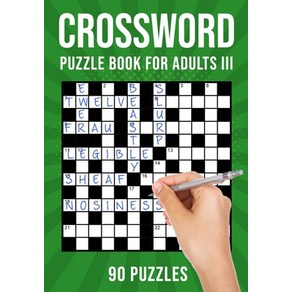 Cosswod Puzzle Books fo Adults III: 90 Coss Wod Activity Puzzles (UK Vesion) Papeback, Independently Published