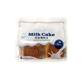 소프트 Milk Cake 우유케이크(6개입) 5개/간식/무료배송, 5개, 300g