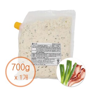 치즈앤푸드 대파베이컨 크림치즈 700g 수량선택, 1개