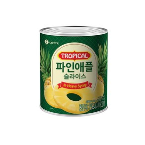 롯데 파인애플슬라이스 통조림, 836g, 1개