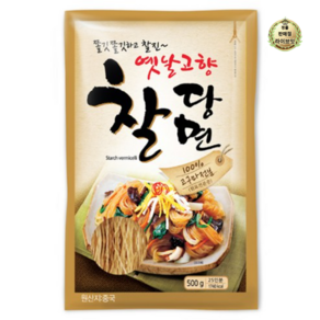 진미 옛날고향찰당면, 500g, 1개