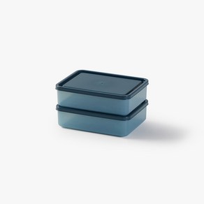 [JAJU/자주] 소프트싱싱 밀폐용기_600ml_2개_블루, 2개