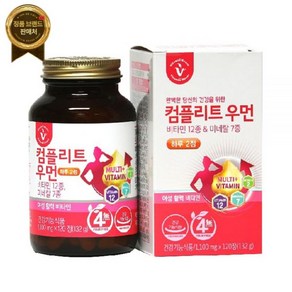 비타민하우스 컴플리트우먼 1 100mg x 120정오늘출발, 비타민하우스 컴플리트우먼 1,100mg x 120정, 1개, 120정