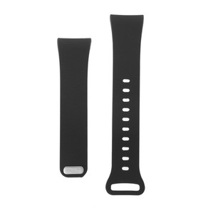 Quick Release Smat Watch 액세서리 Samsung Gea Fit 2 Po/SM-R360 스트랩과 호환되는 실리콘 팔찌 팔찌, L, 검은색