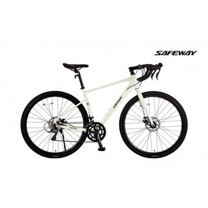 [사바코리아] SAFEWAY R200 700C 16단 로드 자전거 2023, GRAY, 500(L)