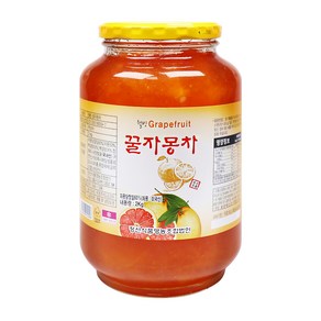 고흥 웰빙 꿀자몽차 / 자몽 액상차, 2kg, 3개, 1개입