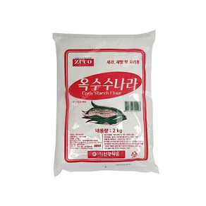 신광 옥수수 전분 가루 2kg 콘스타치, 1개