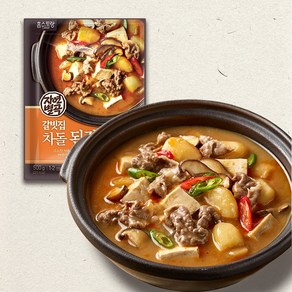 자연별곡 갈빗집 된장찌개 500G 289819, 1개