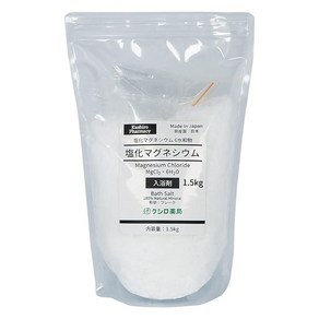 크실로약국 염화마그네슘 플레이크 1.5kg Magnesium Chloide Flake 계량 컵 포함, 1개