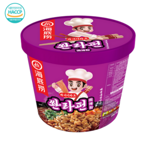 하이디라오 쏸라펀 누들컵 130g, 5개