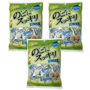 카스가이 허브목사탕 (노도아메수키리), 125g, 3개