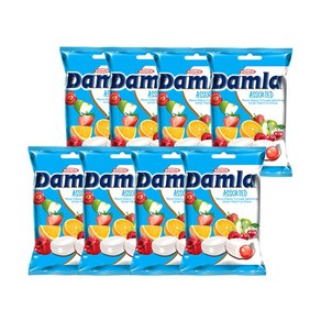 [Damla] 담라 센터필드 츄이캔디 90g x 8봉, 8개