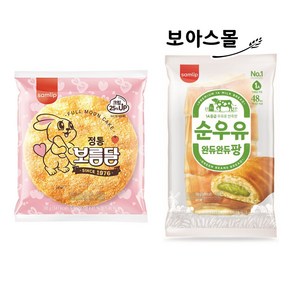 삼립빵 10봉 ( 정통보름달 + 완듀완듀팡 ), 1세트, 88g