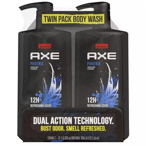 (2개 묶음) 미국 엑스 바디워시 포맨 피닉스 828ml / AXE Body Wash for Man Phoenix