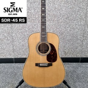 시그마 올솔리스 통기타 SDR-45 RS SIGMA GUITAR sd45 어쿠스틱기타, 1개