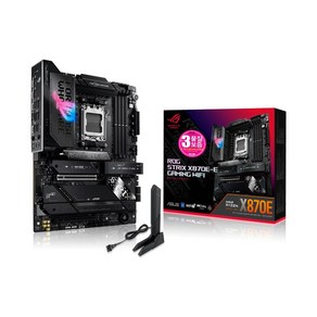 ASUS ROG STRIX X870E-E GAMING WIFI STCOM 에이수스 컴퓨터 게이밍 PC 메인보드 AMD CPU추천 MainBoad