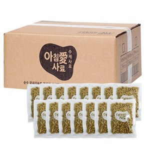 아침애사료 오리연어 5kg (200gx25팩) 노견사료 말랑한사료 소분포장, 25팩, 오리