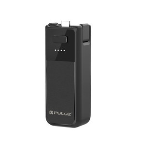 PULUZ DJI Osmo 포켓 3 용 대용량 2800mAh 내장 배터리 그립 연속성, 01 블랙 컬러, 1개