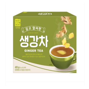 녹차원 깊고 진한맛 생강차 30스틱 (450g), 15g, 30개입, 1개, 15g