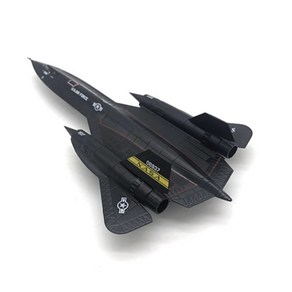 1:144 미공군 SR-71 블랙버드 정찰기 다이캐스트 비행기 모형, 1개