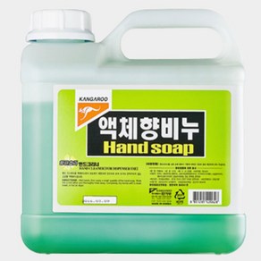 대한민국 제조 핸드디스펜서용 캉가루 액체 향비누3.75L, 1개, 3.75L