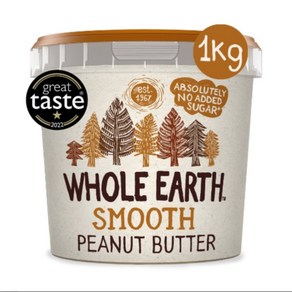 1kg 홀얼스 홀어스 스무스 피넛버터 Whole Eath Smooth Peanut Butte, 1개