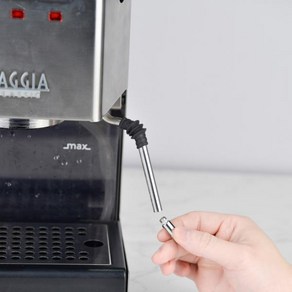 우유스팀기 Gaggia 클래식 스팀 깍지 완드 3 홀 밀크 폼 스파우트 팁 프로 커피 머신 액세서리, 한개옵션1