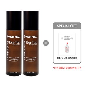 [메디필 정품] 보르톡스 펩타이드 토너 180ml 1+1(본품2개) + 메디필 샘플 랜덤(4매), 1개