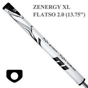 2.0 사이즈 골프 그립 슈퍼 퍼터 확장 버전 35cm 1 개 신제품, [03] Z 에너지 XL 투어 3.0, 1개, 1) XL FLATSO 2.0