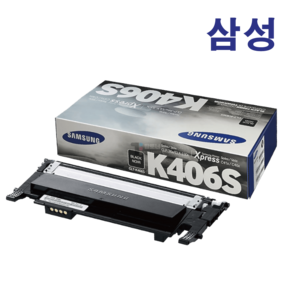 삼성 정품 토너 CLT-K406S CLP-360 SL-C460W C463 CLX-3300, CLT-C406S 파랑 (사이안), 1개