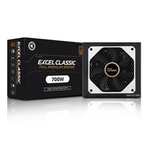 에너지옵티머스 EXCEL Classic 700W 풀모듈러 파워서플라이 80PLUS BRONZE, EOP700-F