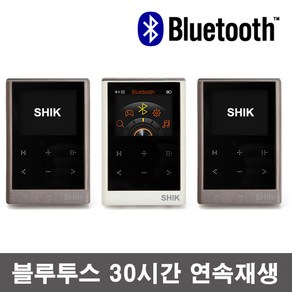 쉬크 E100B- 블루투스 MP3플레이어 > FM라디오 내장스피커 동영상 TF확장 텍스트뷰어