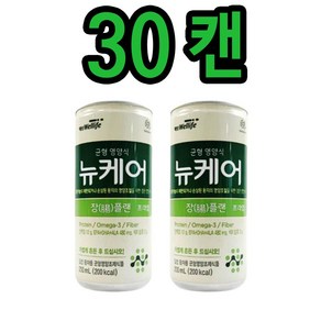 뉴케어 장플랜 요양병원간식 노인 식단 죽 환자식배달 유동식음식 영양식, 30개, 200ml