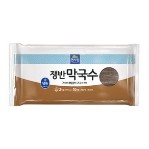 면사랑 쟁반 막국수2kg 6개 냉동 웰빙 분식점 업소용 식자재