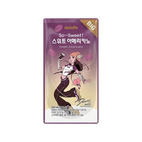 델라페 빅 스위트아메리카노 아이스파우치음료 340ml x 9개