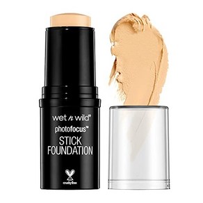 wet n wild Photo Focus Matte Foundation Stick Makeup Pocelain  Vegan & Cuelty-Fee, 1개(1팩), 도자기