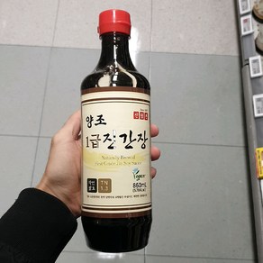 신앙촌 생명물 양조1급 진간장, 860ml, 1개