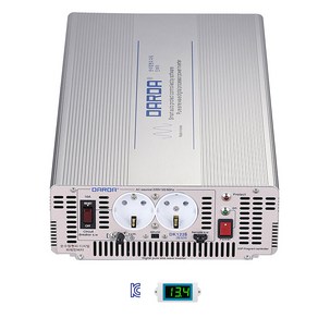 국산 순수정현파 다르다 인버터 DK1225A DC12V 2500W