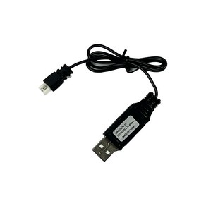 1셀 리포배터리 충전케이블 3.7v (USB), 1개