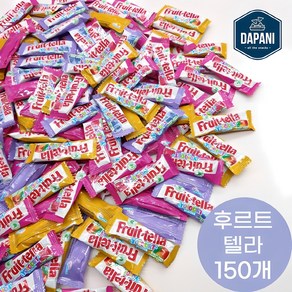 후르트텔라 요구르트 카라멜 간식 캔디 150개, 1세트