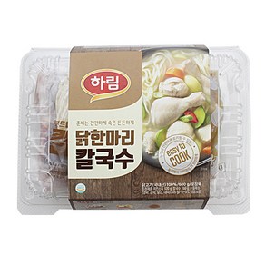 하림 밀키트 닭한마리 칼국수 600g(천지농산), 1개, 600g