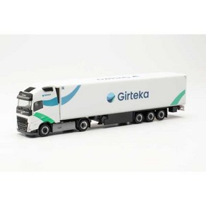 Herpa 316460 볼보 FH 글로브트로터 냉동 트레일러트럭 Girteka 자동차모형 미니카