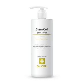 [D.cpu] 스템셀 스킨 토너 닥터씨피유 식물성 피부활력 토너 1000ml 대용량, 1개, 1L