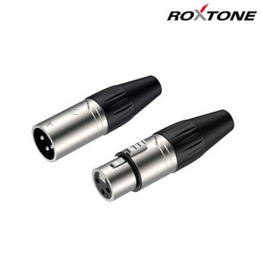 록스톤 XP3FM XLR 캐논짹 커넥터 플러그 연결 젠더 짹 ROXTONE 고급형 캐논PL 고급 앰프, 1개