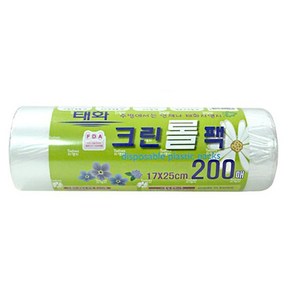 다모아MRO 태화 크린롤팩 소 200매, 1개