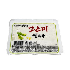 고소미 연두부 연한두부 콩두부 두부요리 한끼두부 저칼로리두부, 1개, 300g