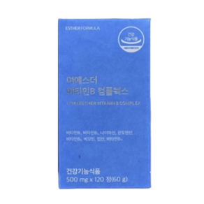 여에스더 비타민B 컴플렉스 500mg x 120정, 1개