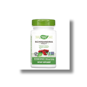 Nature's Way 오미자 열매 Schisandra Fruit 580mg 100정 캡슐